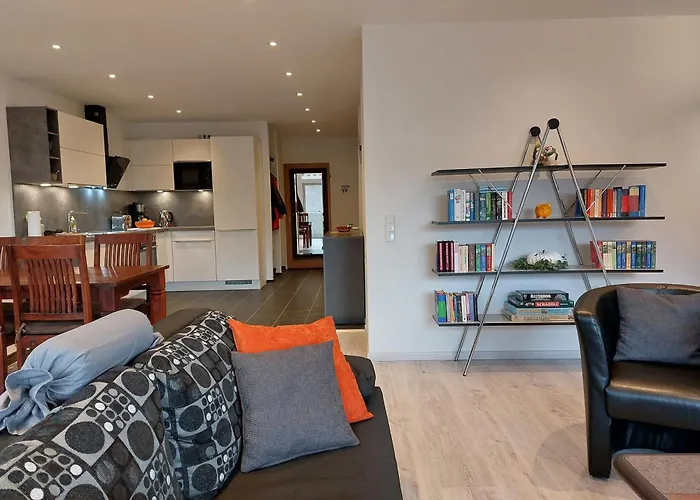 公寓 Penthouse Wolke 16 Mit Schwimmbad Und Saunanutzung 巴特哈尔茨堡